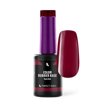 FAREBNY RUBBER BASE GEL - DARK RED 8ML