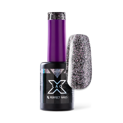 LAQ X Gél lak - 8ML - DATE NIGHT X050 - FLASH REFLECT #1