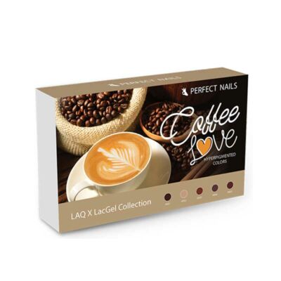 LACGEL LAQ X COFFEE LOVE gél lak kolekcia - NOVA GENERACIA GEL LAKOV